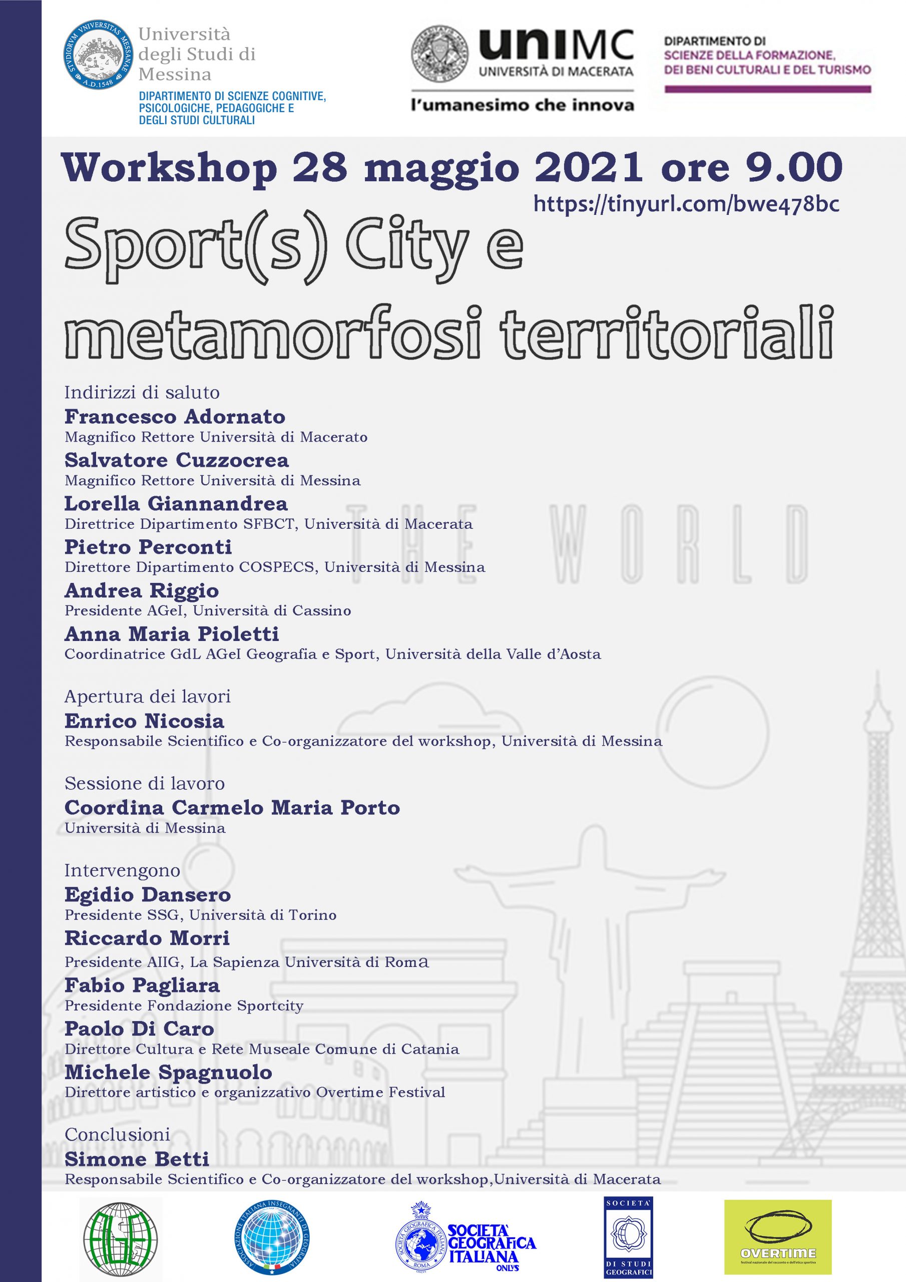 Sport(s) City e metamorfosi territoriali (28/05/2021) | AIIG